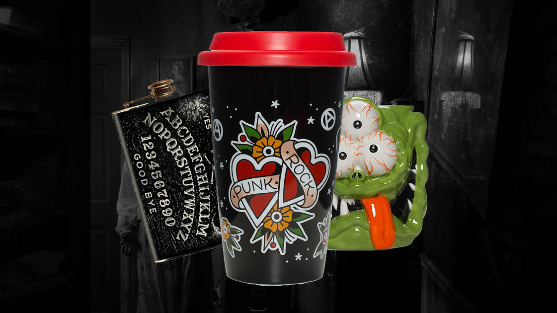 Resting Witch Face Cold Brew Tumbler – Post Mortem Horror Bootique