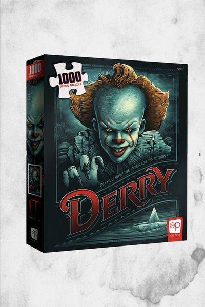 IT horror movie pennywise themed puzzle