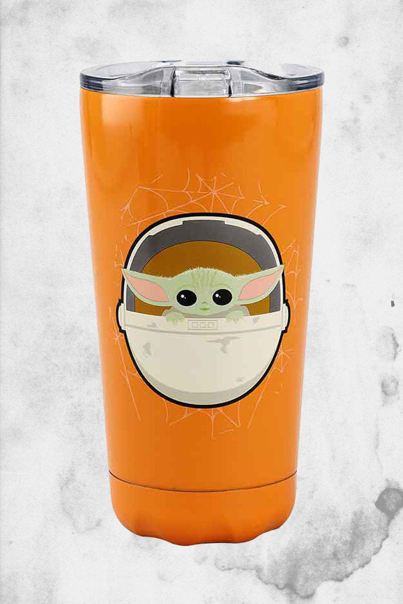 Baby Yoda Inspired Glass Can | Reusable glass cup | Glass Can Cup | Beer  Glass Cup | friend gift 