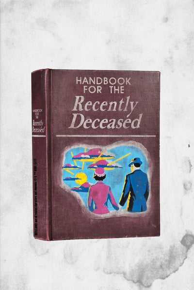 beetlejuice handbook for recently deceased magnet halloween horror nights