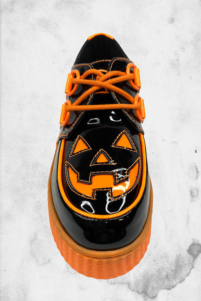 strange cvlt shoes jack pumpkin black