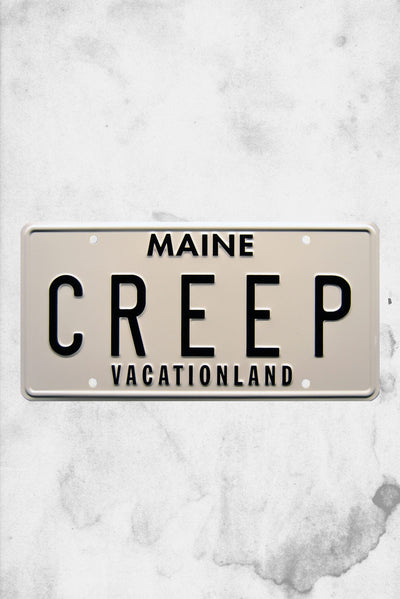 creepshow movie license plate