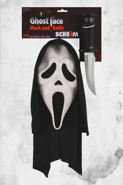 Ghost Face - Scary Movie - Smiley Mask – Post Mortem Horror Bootique