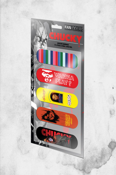 chucky horror themed merchandise bain-aids