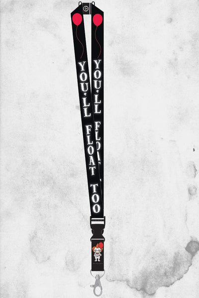 pennywise you'll float lanyard