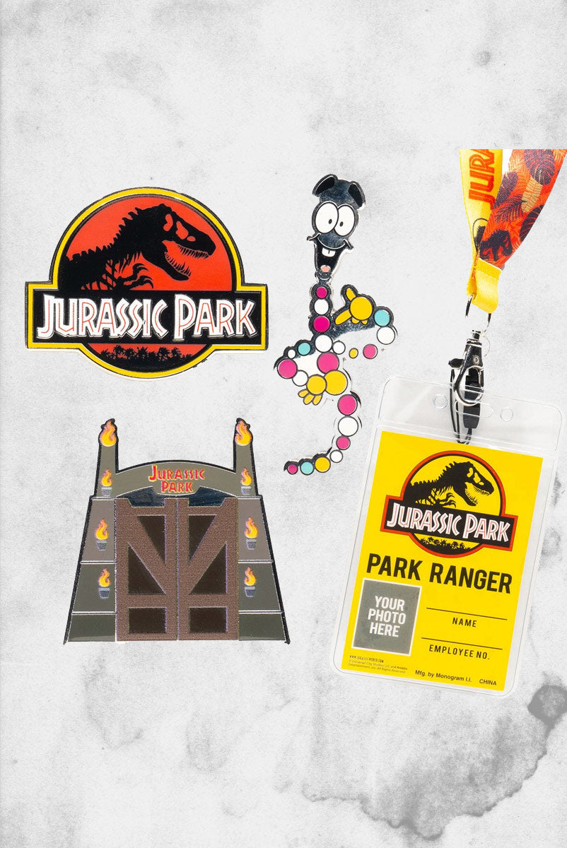 Jurassic Park - Lanyard Pin Set (Enamel Pin) – Post Mortem Horror Bootique