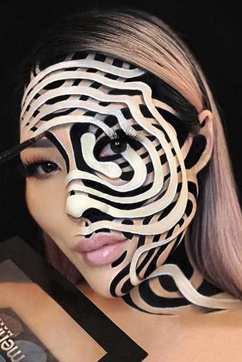 How Mimi Choi's Facial Illusions Come Together 