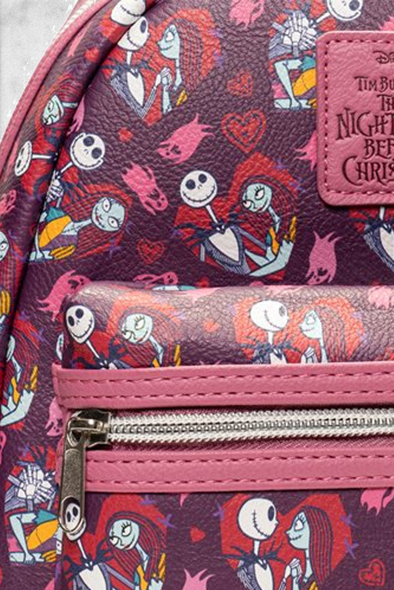 Loungefly the nightmare before christmas discount jack & sally mini backpack