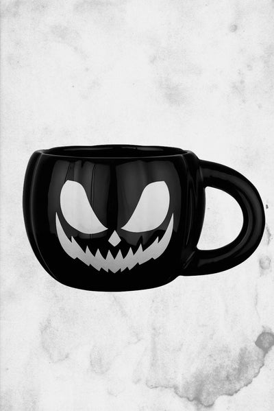 halloween pumpkin shaped mug