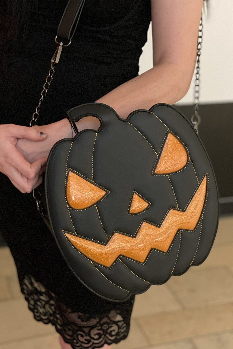 Black pumpkin purse Clearance