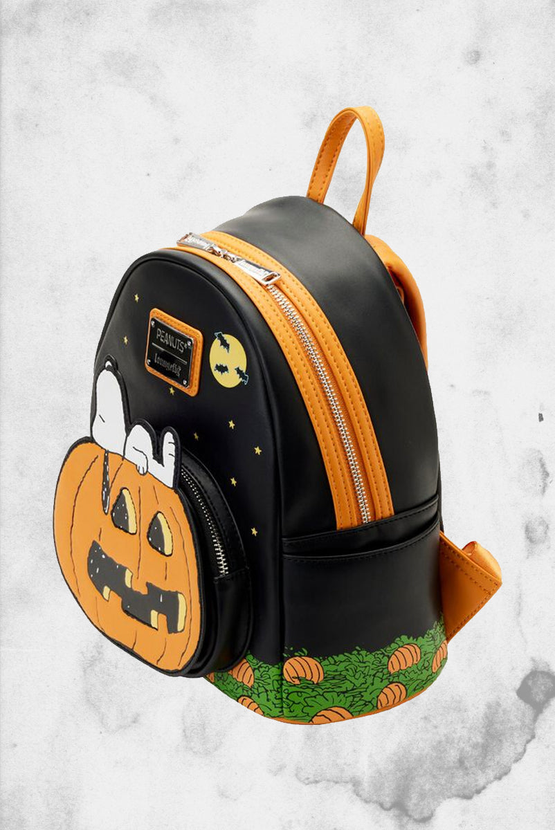 Peanuts - Pumpkin Snoopy Mini-Backpack – Post Mortem Horror  display picture 1