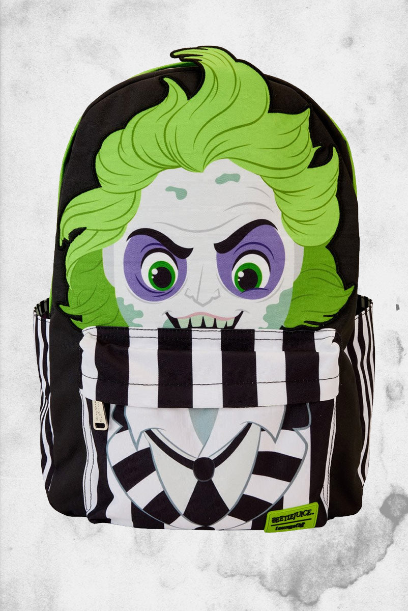 Loungefly Beetlejuice backpack and deals wallet combo