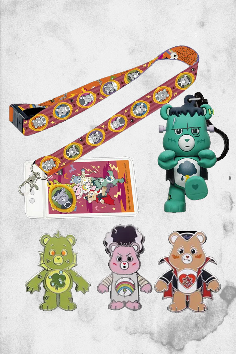 Care Bears x Universal Monsters - Bag Clip, Lanyard and Pin Deluxe