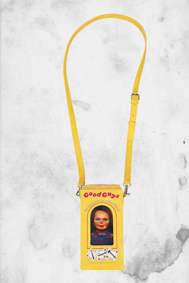 Custom Painted Good Guys Crossbody Chucky Good Guys Box Shaped Crossbody – Post Mortem Horror  main image 2