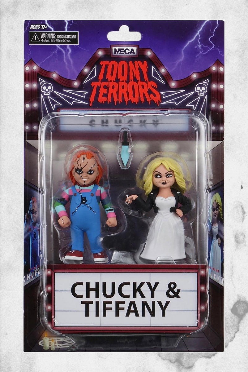 Toony Terrors - Bride of Chucky - Chucky & Tiffany Figure – Post