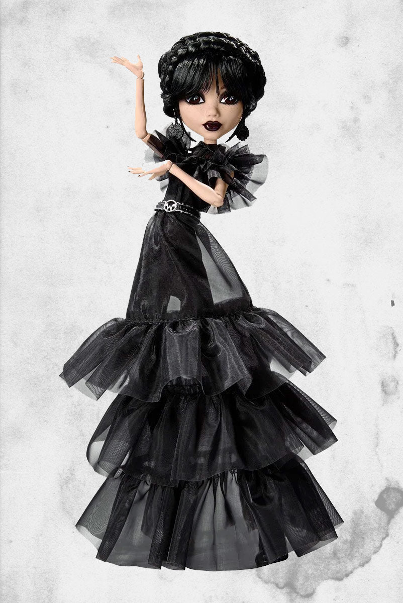 モンスターハイ/ウェンズデー・アダムス （レイブン・ドレスver） Monster High - Wednesday Addams Rave'N Dress Skullector Doll