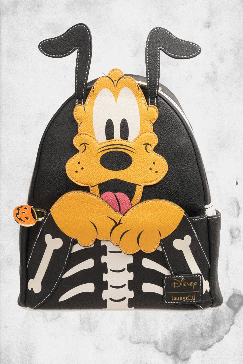 Red Devil Halloween Mickey Mouse GITD Loungefly Backpack on sale