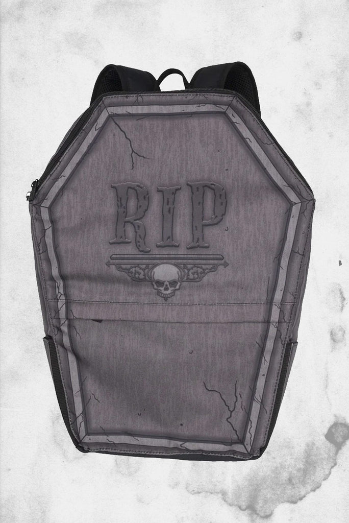 Horror コフィン バッグ Tombstone Coffin Backpack – Post Mortem Horror Bootique