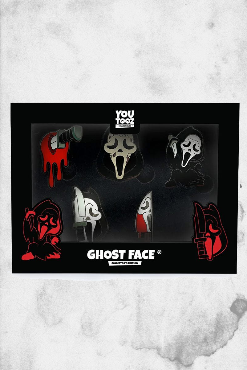 Youtooz - Ghost Face Pin Set of 5 – Post Mortem Horror Bootique