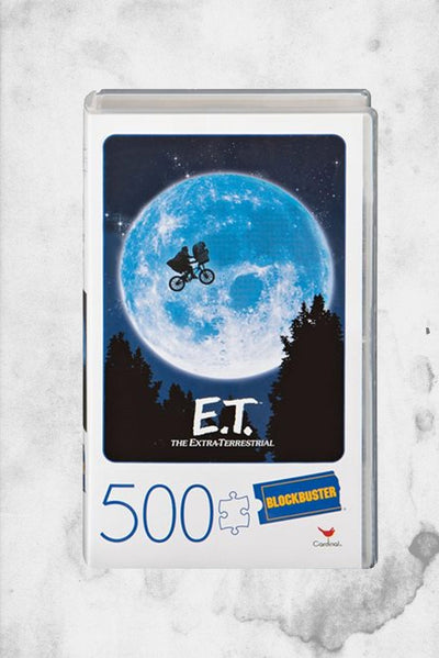 ET blockbuster VHS tape movie ouzzle