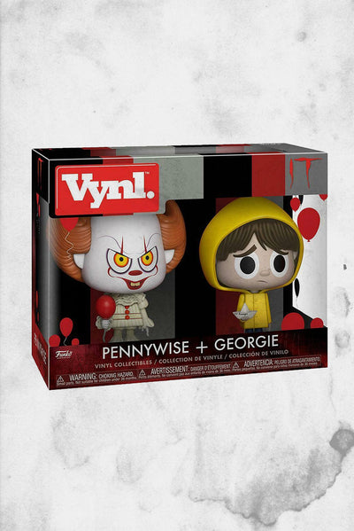 IT Vynl figures pennywise and georgy