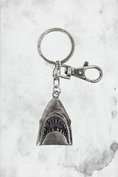 JAWS metal keychain licensed from Rock Rebel