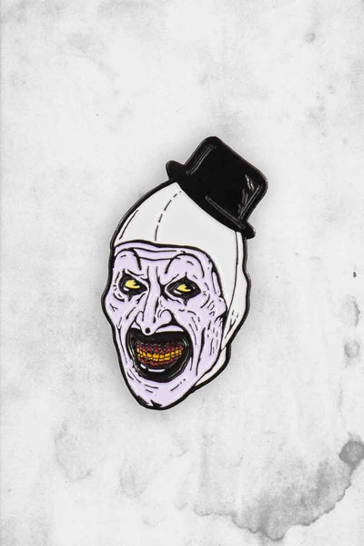 Terrifier Art the Clown Enamel Pin