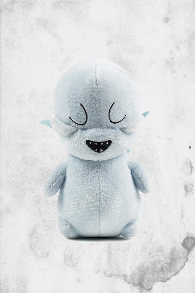 Kidrobot Ghost Face Glow in The Dark 8 Inch Roto Phunny Plush