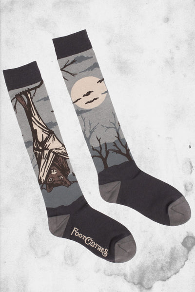 bat halloween goth socks footclothes