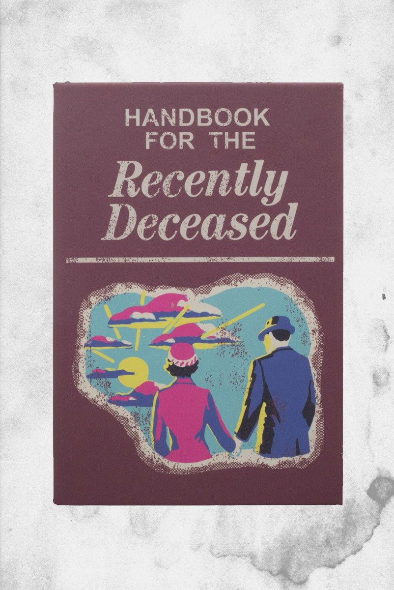 Handbook for the Recently Deceased Beetlejuice Luggage Tag -  Hong Kong