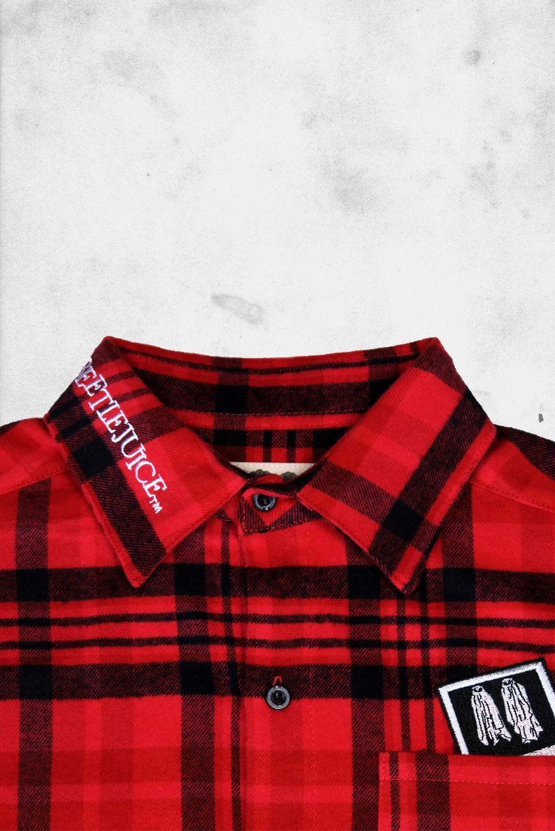 Beetlejuice Cakeworthy Ghost Flannel offers