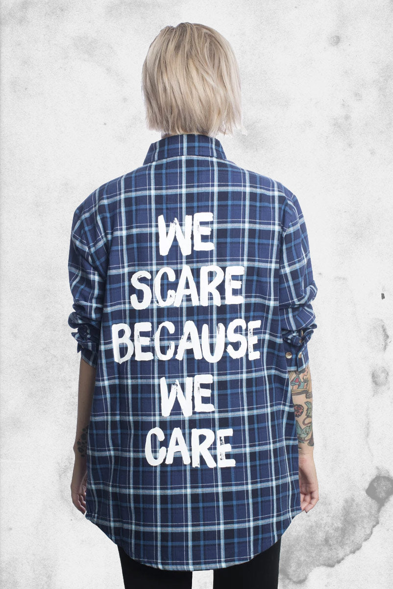 cakeworthy monsters inc Cakeworthy Monsters Inc We Scare Flannel