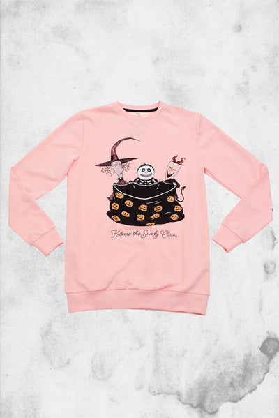 kidnap the sandy claws nightmare before christmas cakeworthy sweater