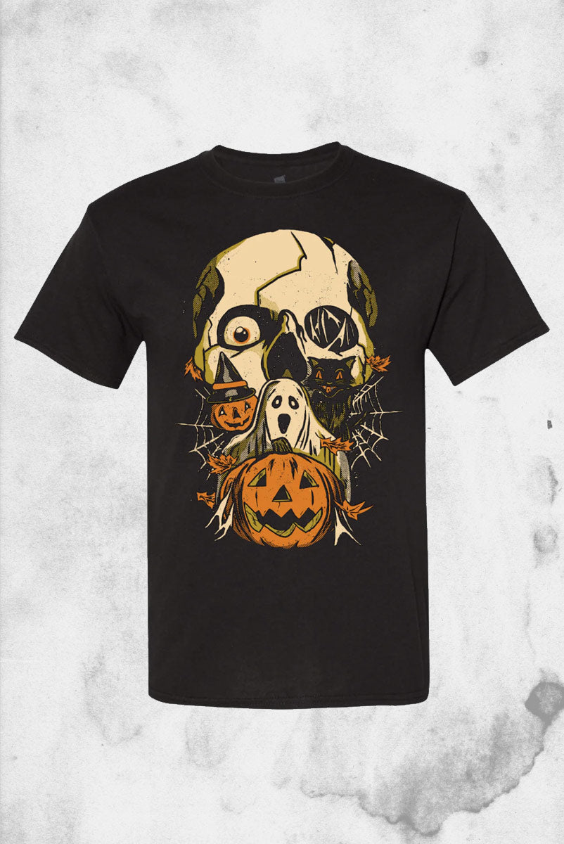 T-Shirt Handpainted Halloween Horror popular