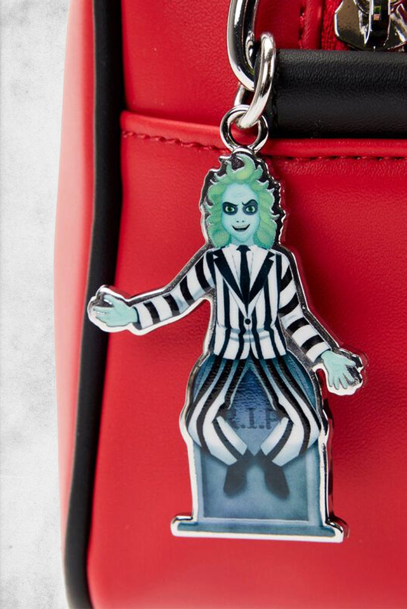 Beetlejuice - Graveyard Sign Crossbody Bag – Post Mortem Horror