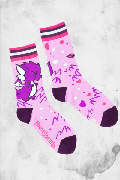 cute dragon socks