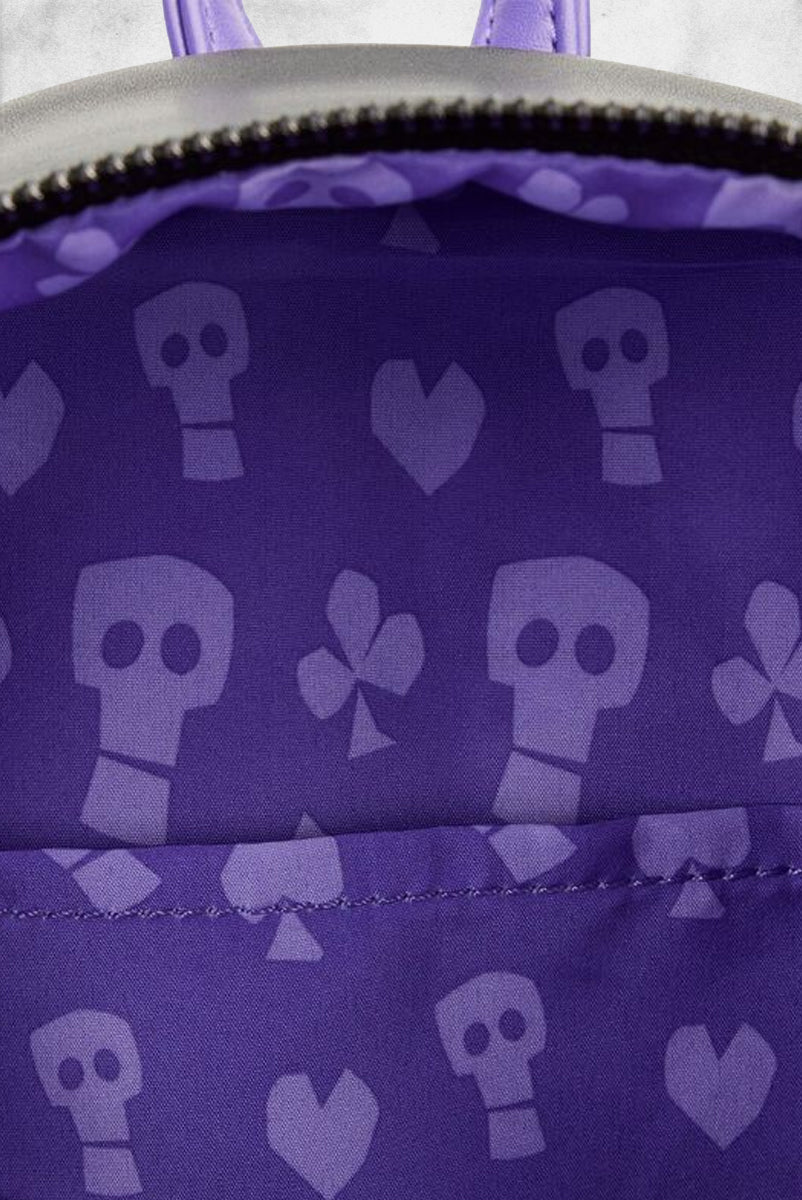 The Nightmare Before Christmas Glow Triple Pocket Mini Backpack
