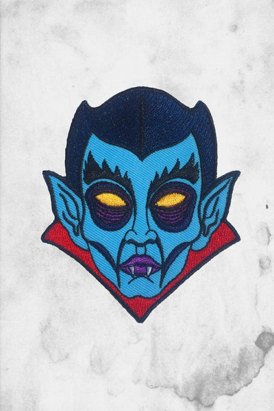 dracula iron on patch horror universal monsters