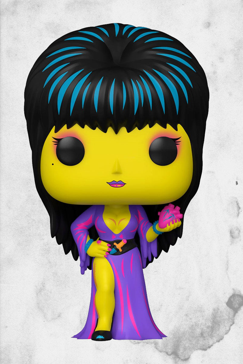 Elvira Black Light Pop Figure Post Mortem Horror Bootique