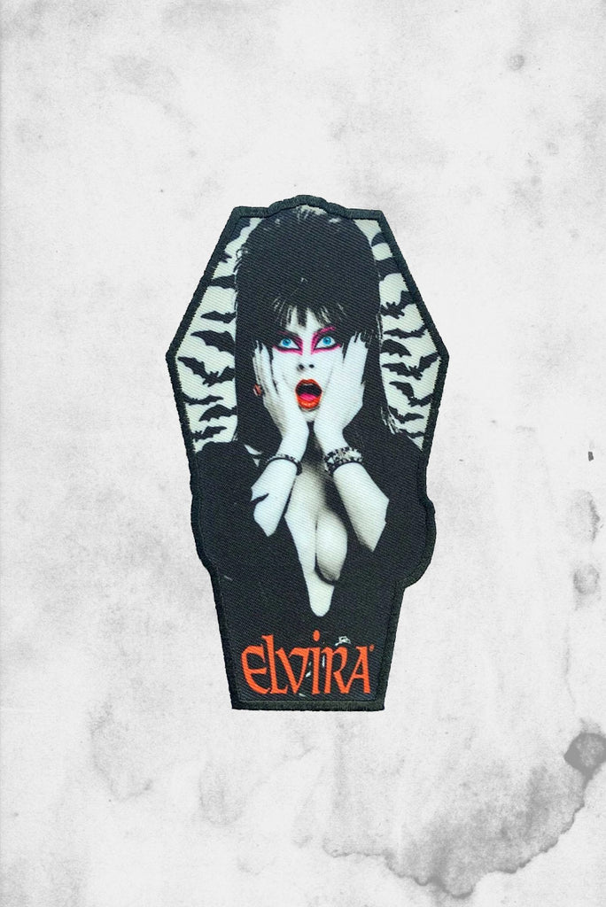 Elvira Bat Coffin Patch – Post Mortem Horror Bootique