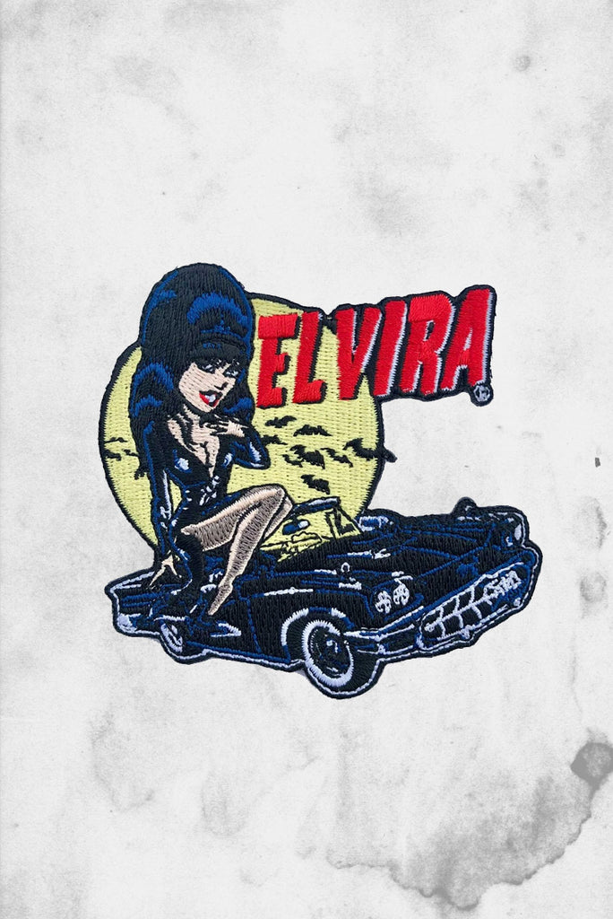 Elvira Bat Coffin Patch – Post Mortem Horror Bootique