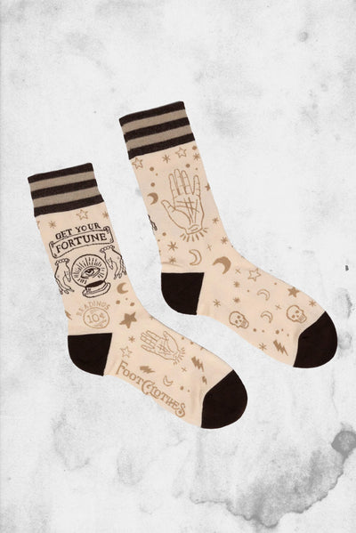 foot clothes fortune teller socks