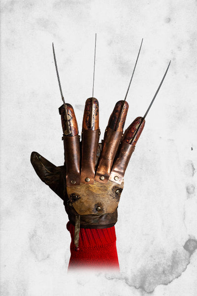 Freddy glove nightmare kreuger replica metal