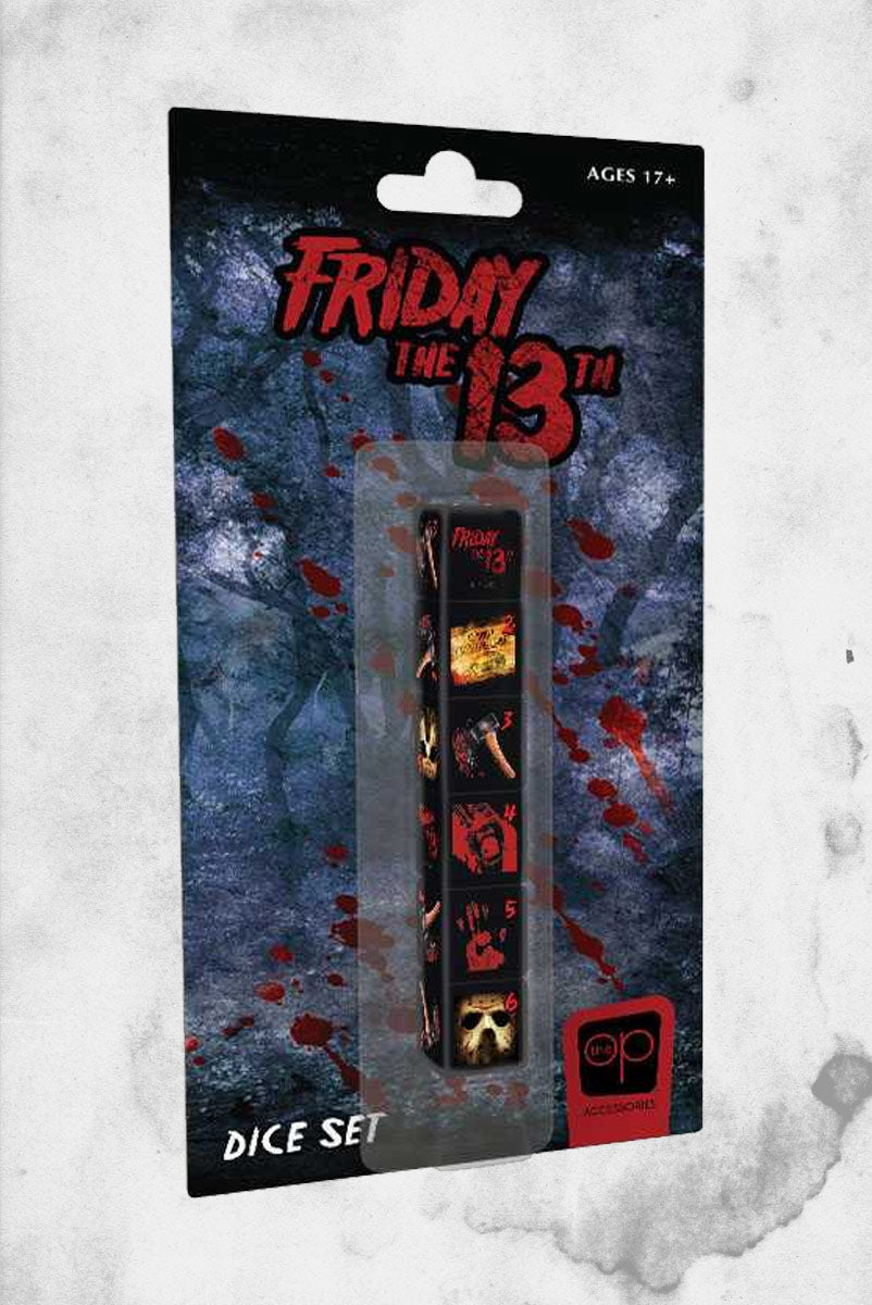 Friday The 13Th D6 Dice Set (6)