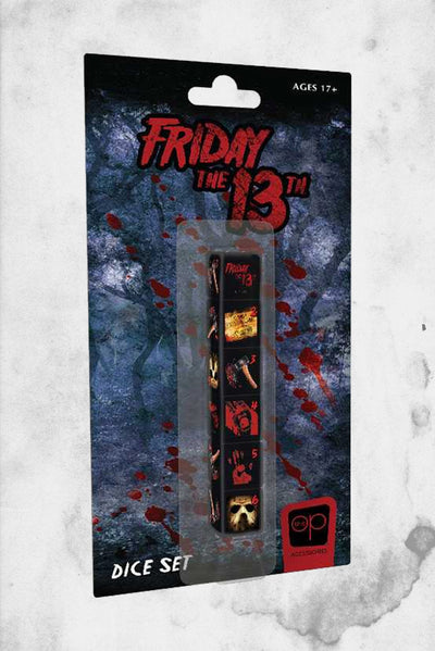 friday the 13th d&d horror themed dice