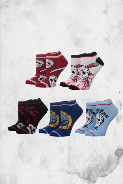 friday the 13th themed socks