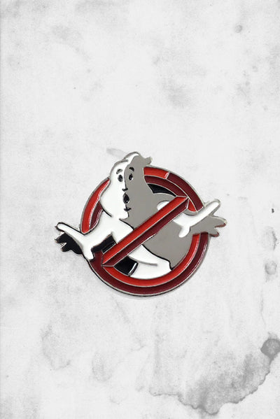 ghostbusters collector logo enamel pin