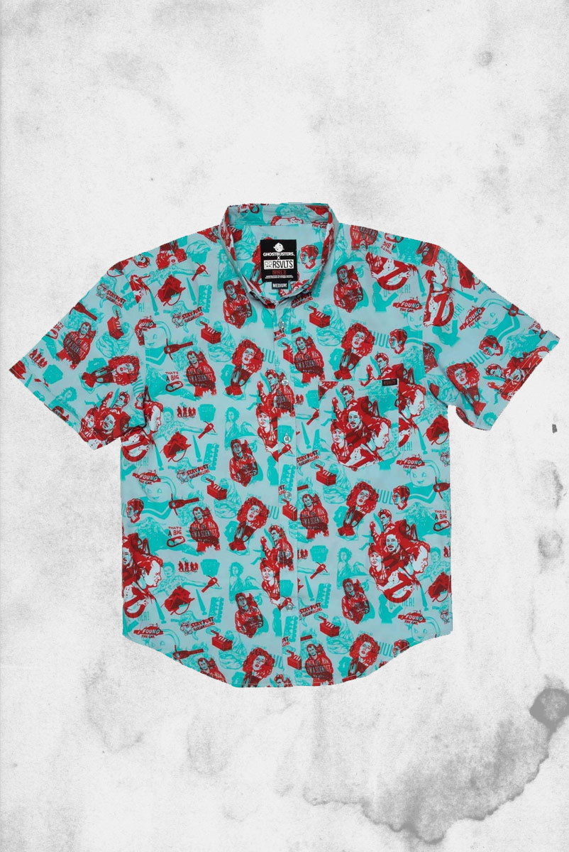 ghostbusters dress shirt Women's Ghostbusters Shirt Dress Costume | Adult | Womens | L | Black/Brown/Red