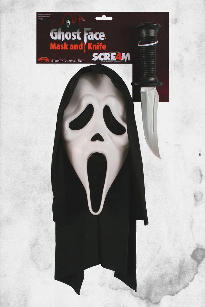 Scream 6 Ghost Face Aged Mask Officially Licensed Movie Mask NEW by Fun  World