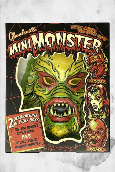 mini monster creature black laggoon universal monsters classic halloween decoartion